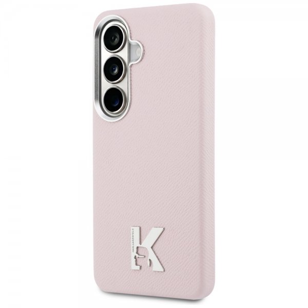 Karl Lagerfeld Samsung Galaxy S26 Cover K Logo MagSafe Pink