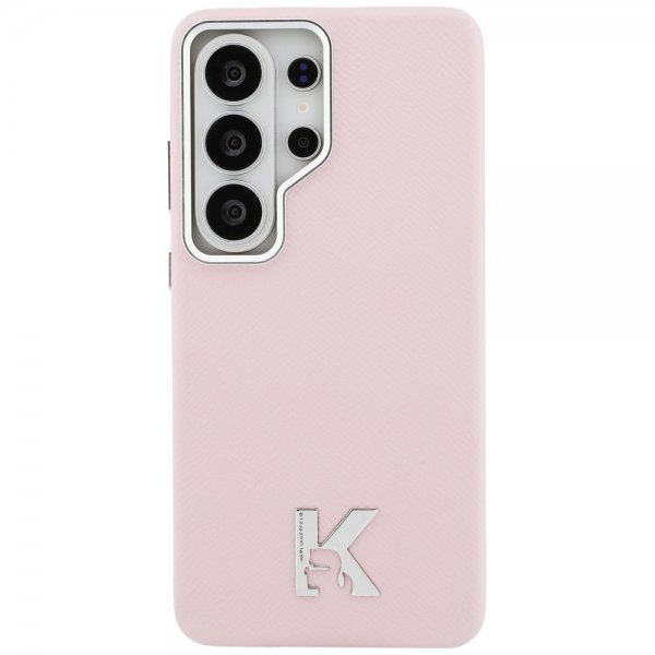 Karl Lagerfeld Samsung Galaxy S26 Ultra Cover K Logo MagSafe Rosa