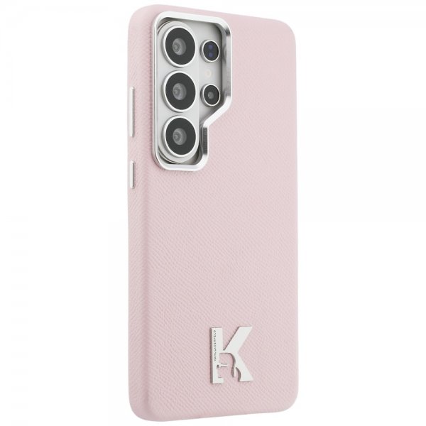 Karl Lagerfeld Samsung Galaxy S26 Ultra Cover K Logo MagSafe Rosa