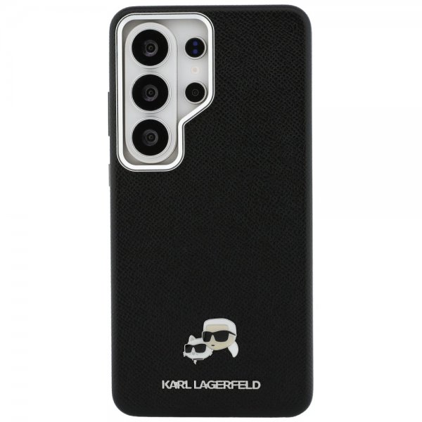 Karl Lagerfeld Samsung Galaxy S26 Ultra Cover Saffiano MagSafe Sort