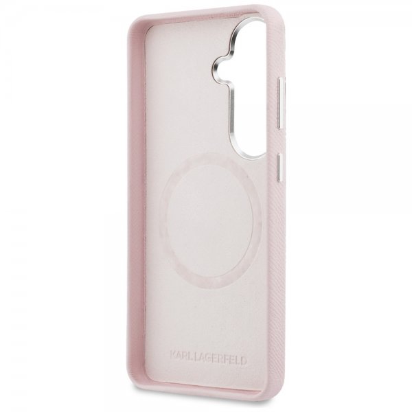 Karl Lagerfeld Samsung Galaxy S26 Cover Saffiano MagSafe Rosa