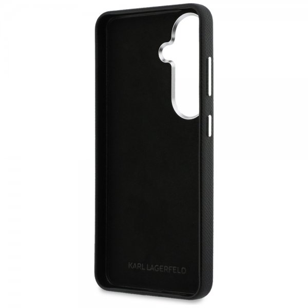 Karl Lagerfeld Samsung Galaxy S26 Cover Saffiano Karl & Choupette Sort