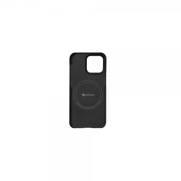 Pitaka iPhone 14 Pro Max Cover MagEZ Case 3 Sort/Grå Twill