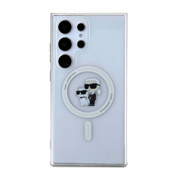 Karl Lagerfeld Samsung Galaxy S24 Ultra Cover Ikonik MagSafe Transparent