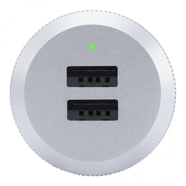 Just Mobile Vægadapter AluPlug 2 stk. USB 2.4A