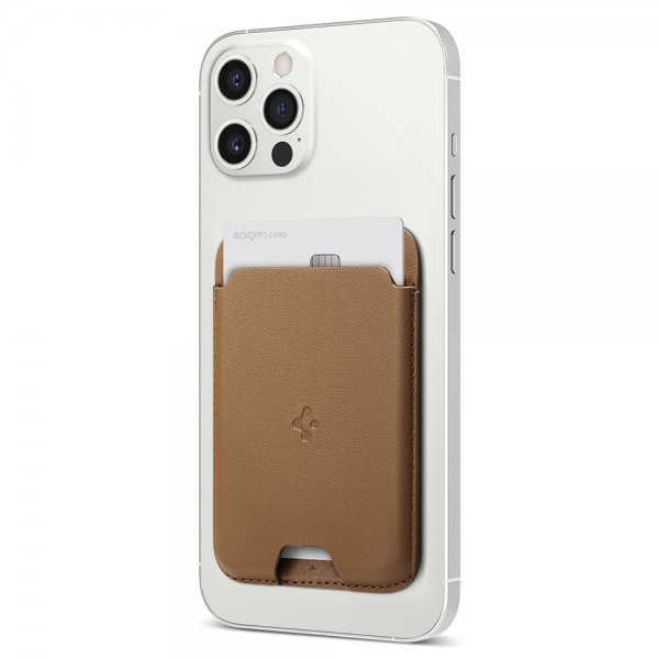 Spigen Kortholder MagSafe Valentinus Brun