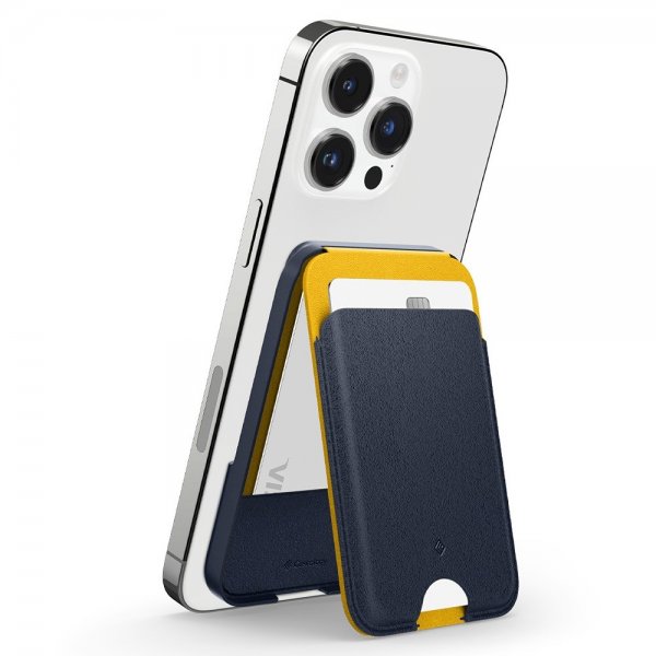Caseology Kortholder Nano Pop MagSafe Wallet Stand Blueberry Navy