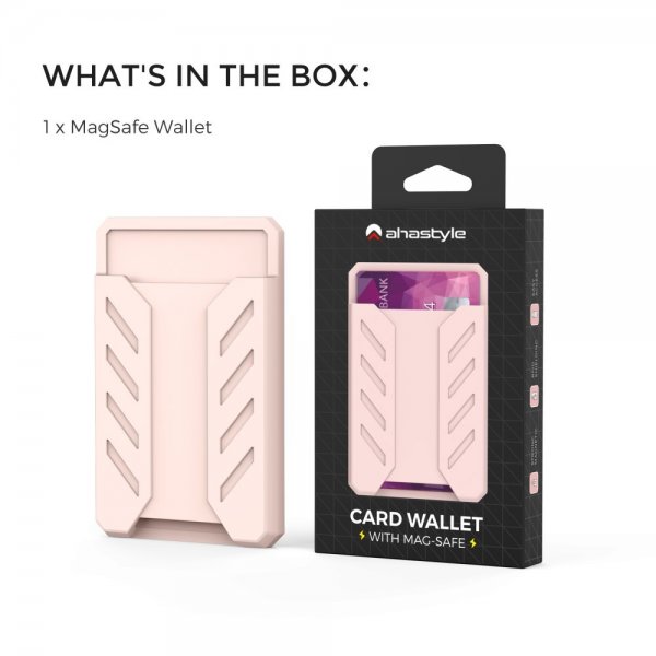Ahastyle Kortholder PT133-A MagSafe Rosa
