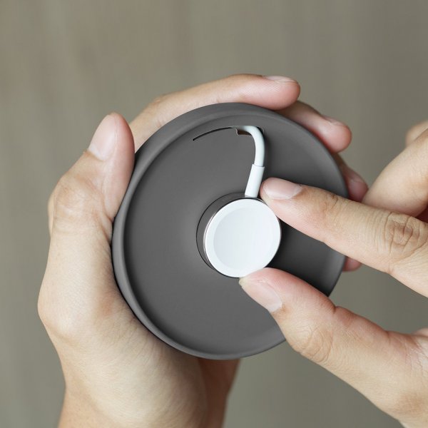 Bluelounge Kosta Opladerunderlag Apple Watch Lysegrå