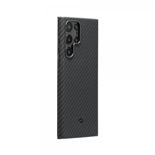 Pitaka Samsung Galaxy S22 Ultra Cover MagEZ Case 2 Sort/Grå Twill
