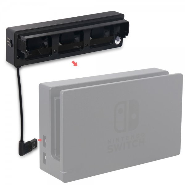 Dobe Køleblæser til Nintendo Switch