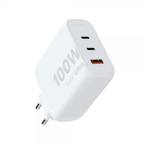 Xtorm Oplader 100W GaN2 Ultra 2xUSB-C/USB-A