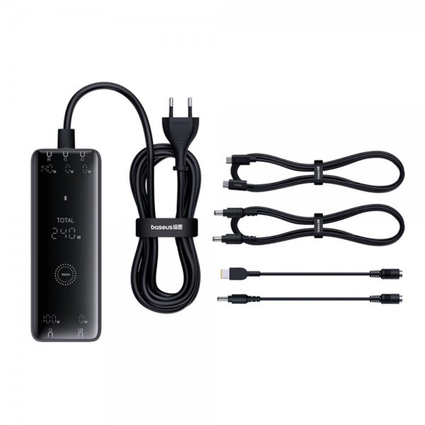Baseus Oplader 240W Digital GaN Desktop Fast Charger
