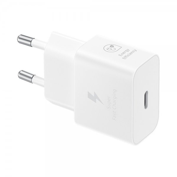 Samsung Original Oplader 25W Strømadapter Hvid