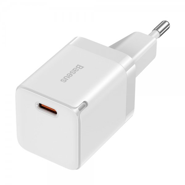 Baseus Oplader GaN3 Fast Charger 30W Hvid