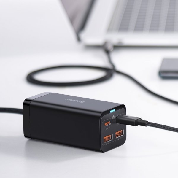 Baseus oplader GaN3 Pro Desktop Fast Charger 100W