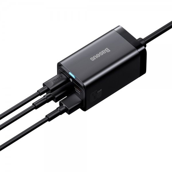 Baseus Oplader GaN3 Pro Desktop Fast Charger 65W