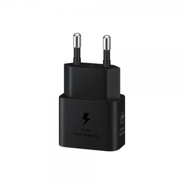 Samsung Original Oplader med Kabel 25W Strømadapter Sort