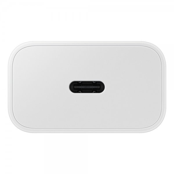 Samsung Original Oplader med Kabel 25W Strømadapter Hvid