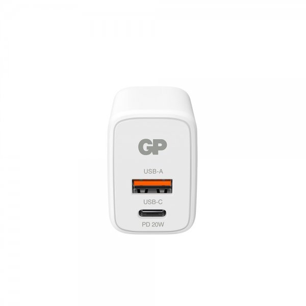 GP Oplader PD 20W USB-A + USB-C