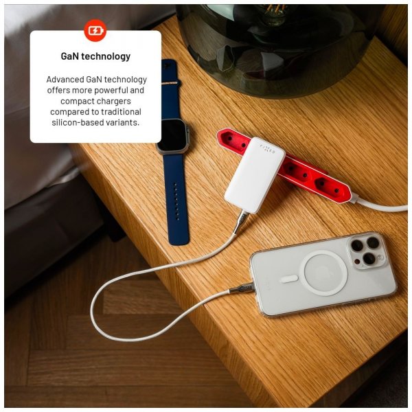 Fixed Oplader Slim GaN 45W 2xUSB-C