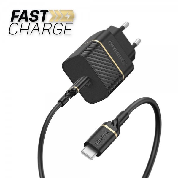 Otterbox Oplader USB-C til USB-C 20W Vægoplader + Kabel