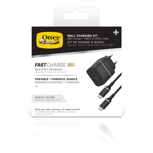 Otterbox Oplader USB-C til USB-C 20W Vægoplader + Kabel