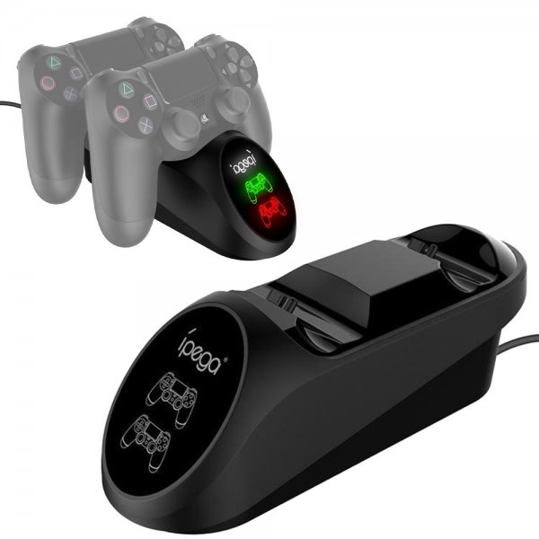 Ipega Ladestation til PlayStation 4 Controllere
