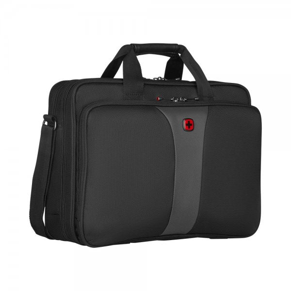 Wenger Legacy 16" Double Gusset Computertaske Grå/Sort