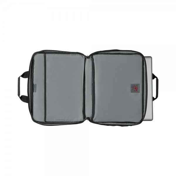 Wenger Legacy 16" Double Gusset Computertaske Grå/Sort