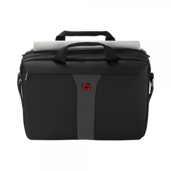 Wenger Legacy 17" Slim Computertaske Grå/Sort