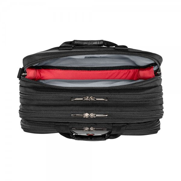 Wenger Legacy 17" Triple Gusset Computertaske Grå/Sort