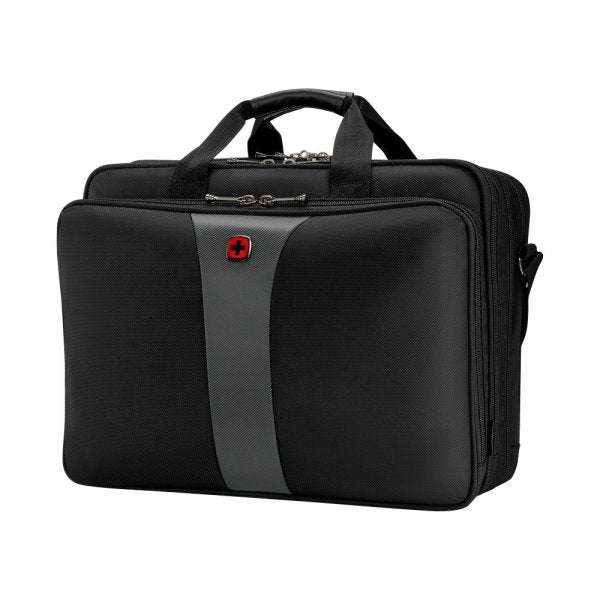 Wenger Legacy 17" Triple Gusset Computertaske Grå/Sort