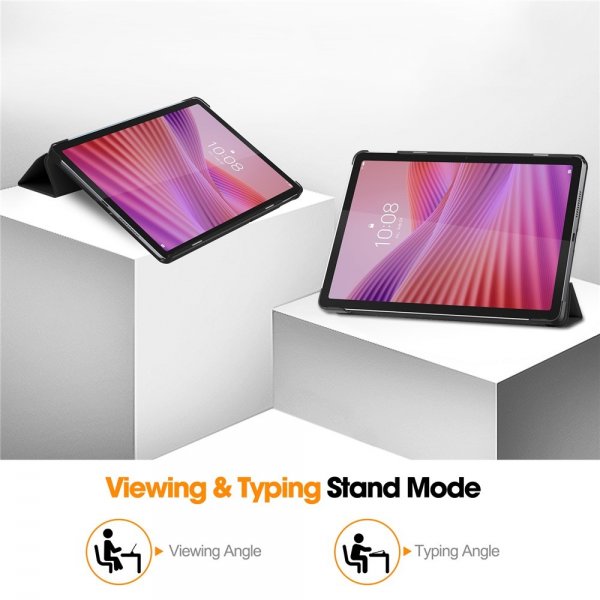 Lenovo Tab 10.1 TB311FU Etui Trifold Sort