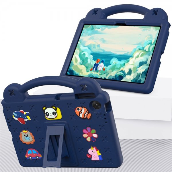 Lenovo Tab 10.1 TB311FU Børnecover Klistermærker Mørkeblå