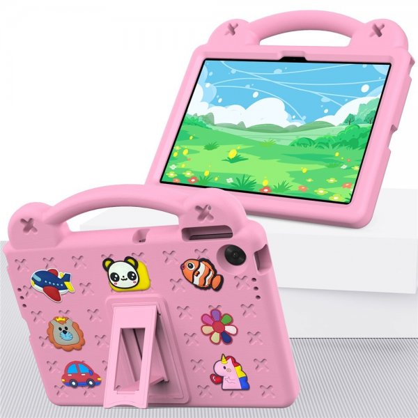 Lenovo Tab 10.1 TB311FU cover til børn med stickers, lyserød