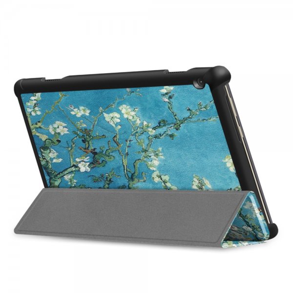 Lenovo Tab M10 TB-X605 TB-X505 Cover Motiv Ferskenblomst
