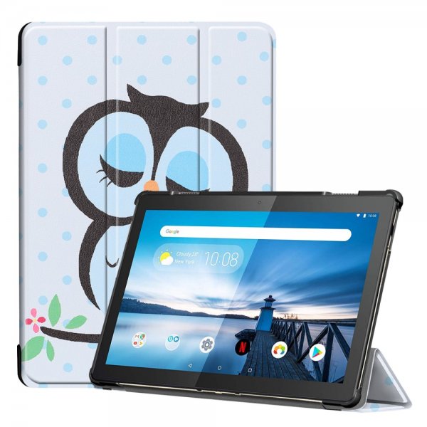 Lenovo Tab M10 TB-X605 TB-X505 Cover Motiv Ugle