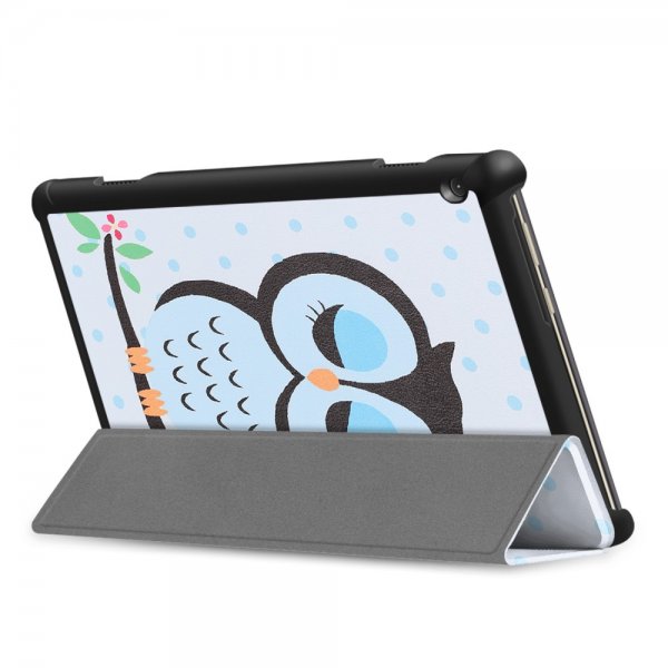 Lenovo Tab M10 TB-X605 TB-X505 Cover Motiv Ugle