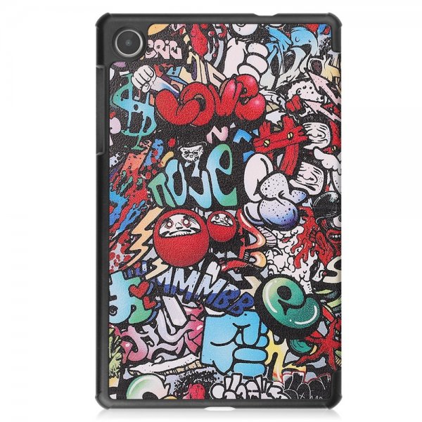 Lenovo Tab M8 (4. gen) TB300 Cover Motiv Graffiti