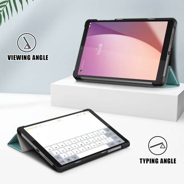 Lenovo Tab M8 (4. gen) TB300 Cover Trifold Grøn