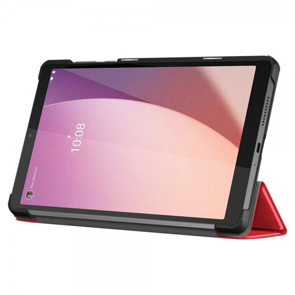Lenovo Tab M8 (4. generation) TB300 Etui Trifold Rød