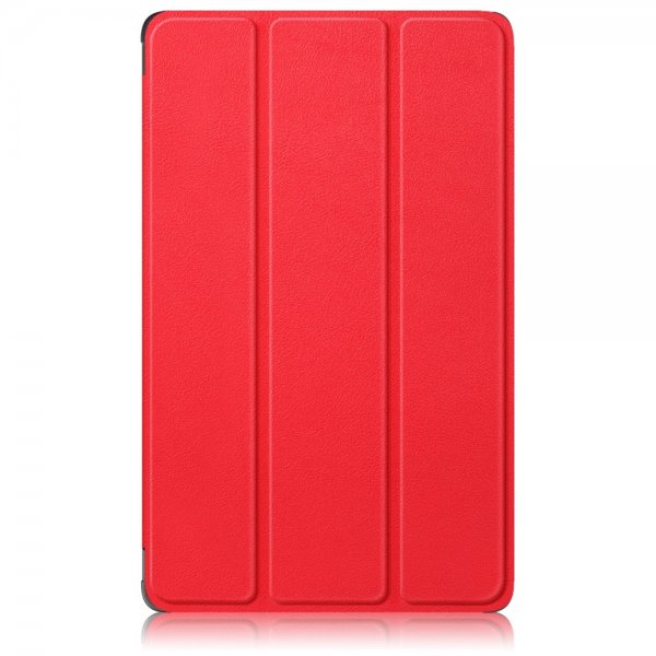 Lenovo Tab M8 (4. generation) TB300 Etui Trifold Rød