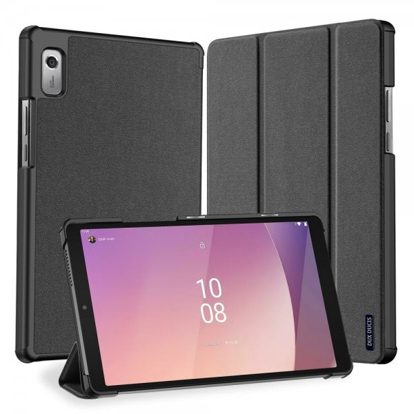 Dux Ducis Lenovo Tab M9 TB310 Fodral DOMO Series Sort