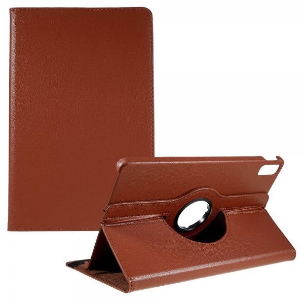 Lenovo Tab P11 (2. generation) TB350 Etui 360 Grader Drejelig Brun