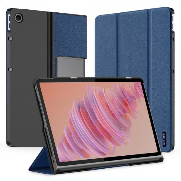 Dux Ducis Lenovo Tab Plus Etui DOMO Series Blå