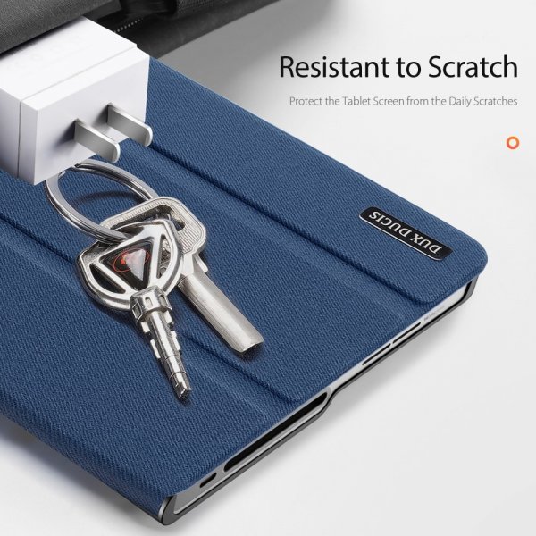 Dux Ducis Lenovo Tab Plus Etui DOMO Series Blå