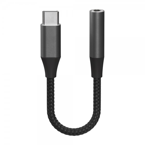 X2O Lydadapter USB-C til 3.5mm AUX 0.1m Sort