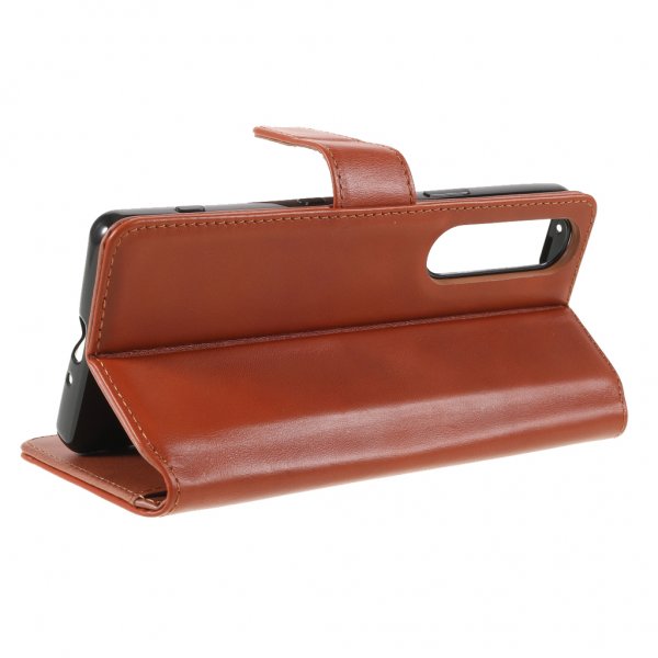 Nordic Covers Sony Xperia 1 III Etui Essential Leather Maple Brown