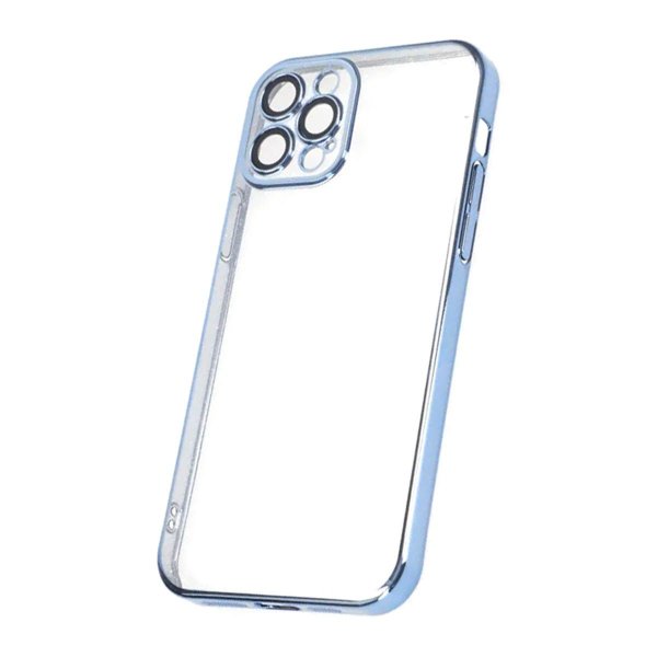 iPhone 12 Pro Cover Glitter Transparent Stødsikkert Blå